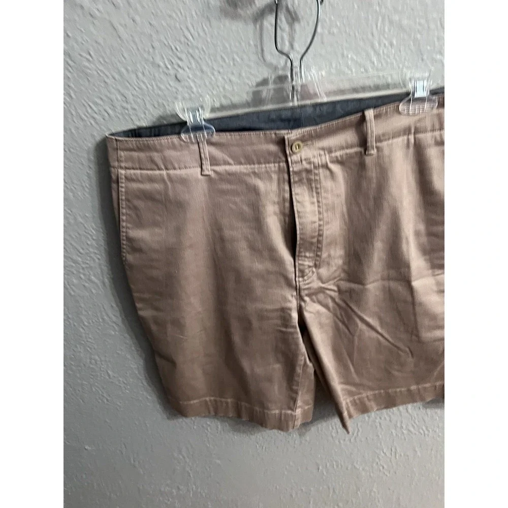 Cremieux Men's‎  Beige Chino Golf Shorts Size 38 Inseam 8.5 Inches